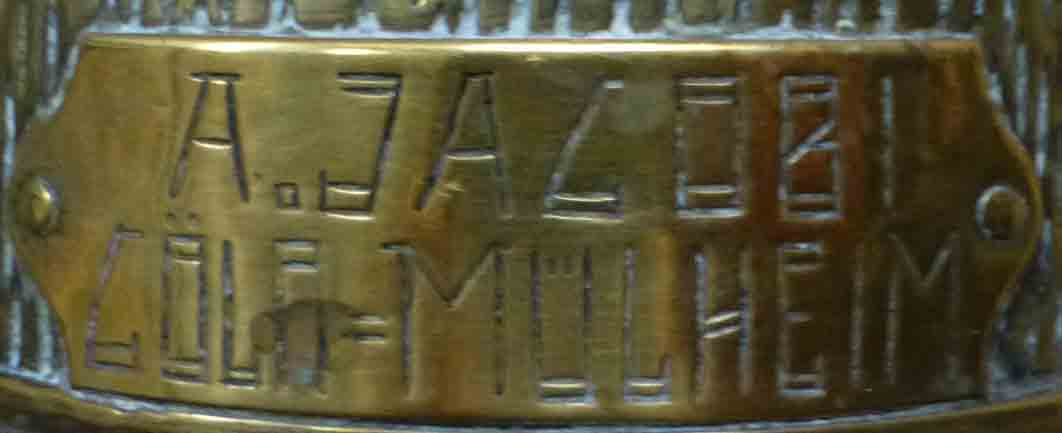 Jacobi trench art signature