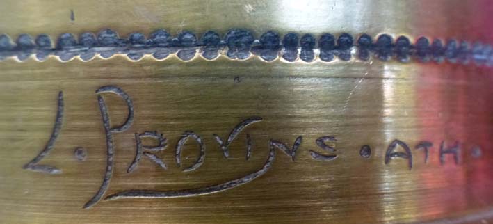 L Provins Trench Art