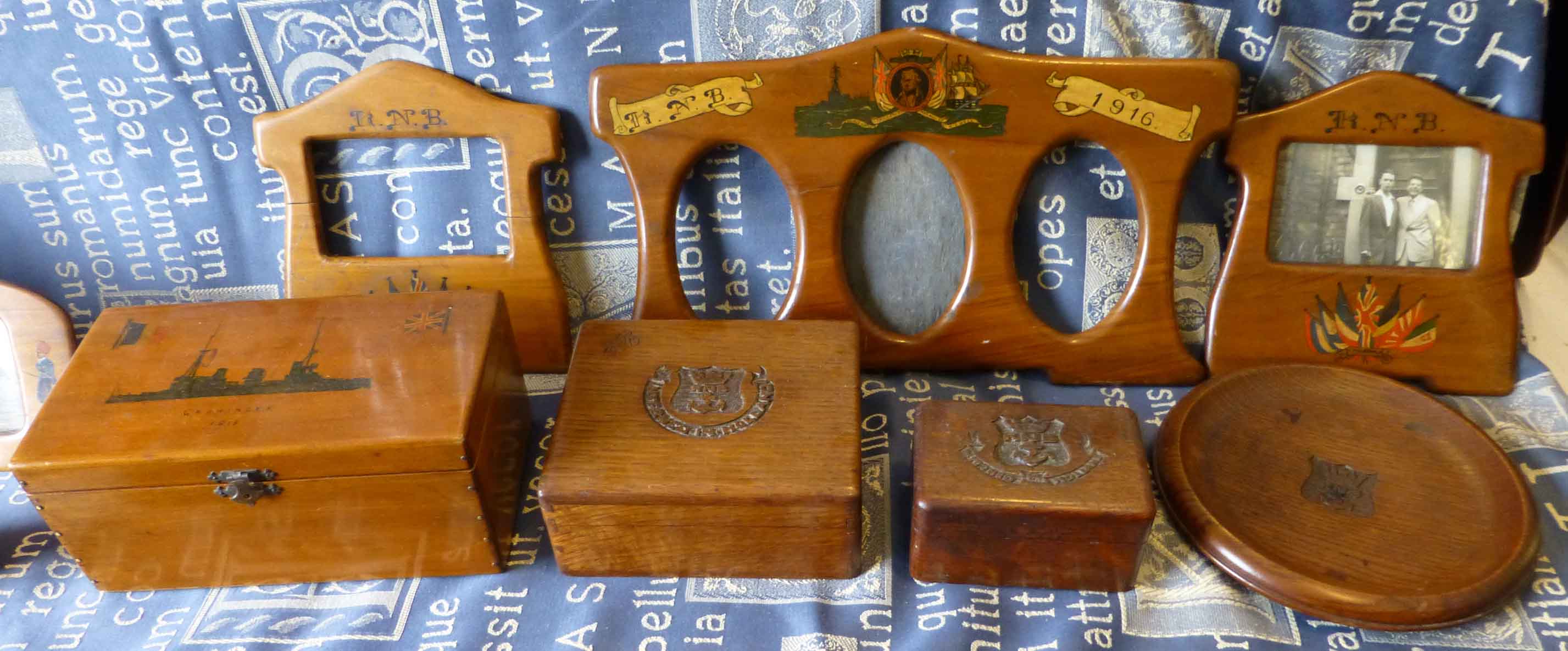 RNB internee trench art Groningen