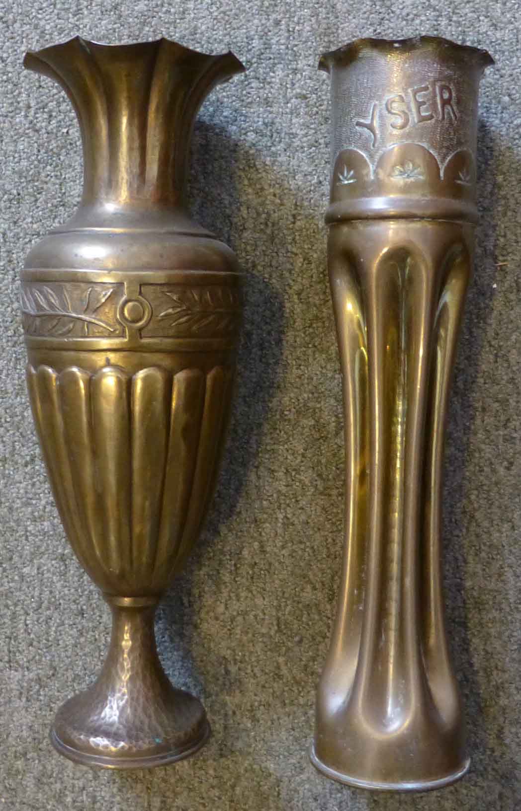 sculpted trench art